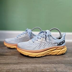 HOKA Clifton 8 Summer Song / Ice Flow Running Shoes